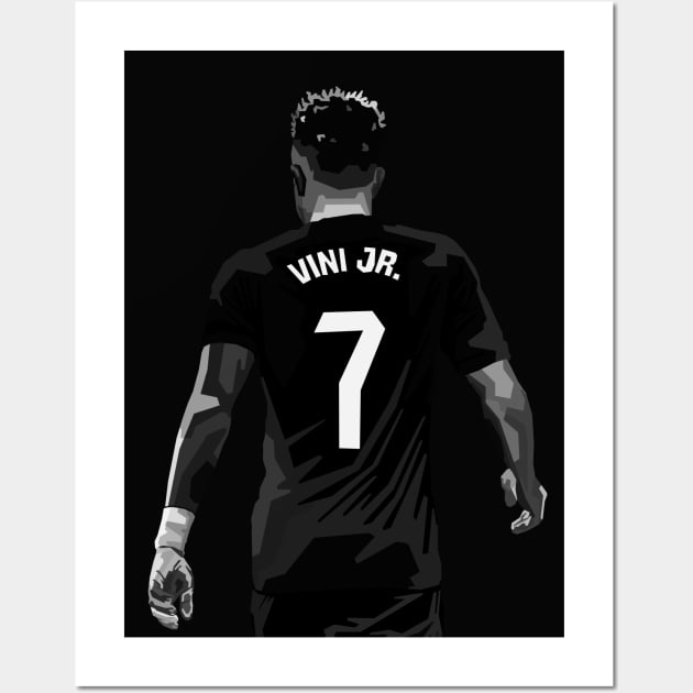 Vini JR Black And White Wall Art by Ken Asahvey